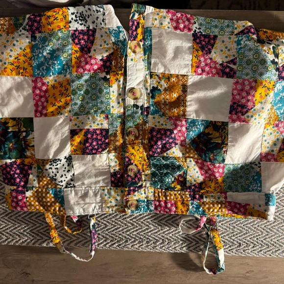 Pilcro Multicolor Patchwork Camisole - Picture 7 of 10